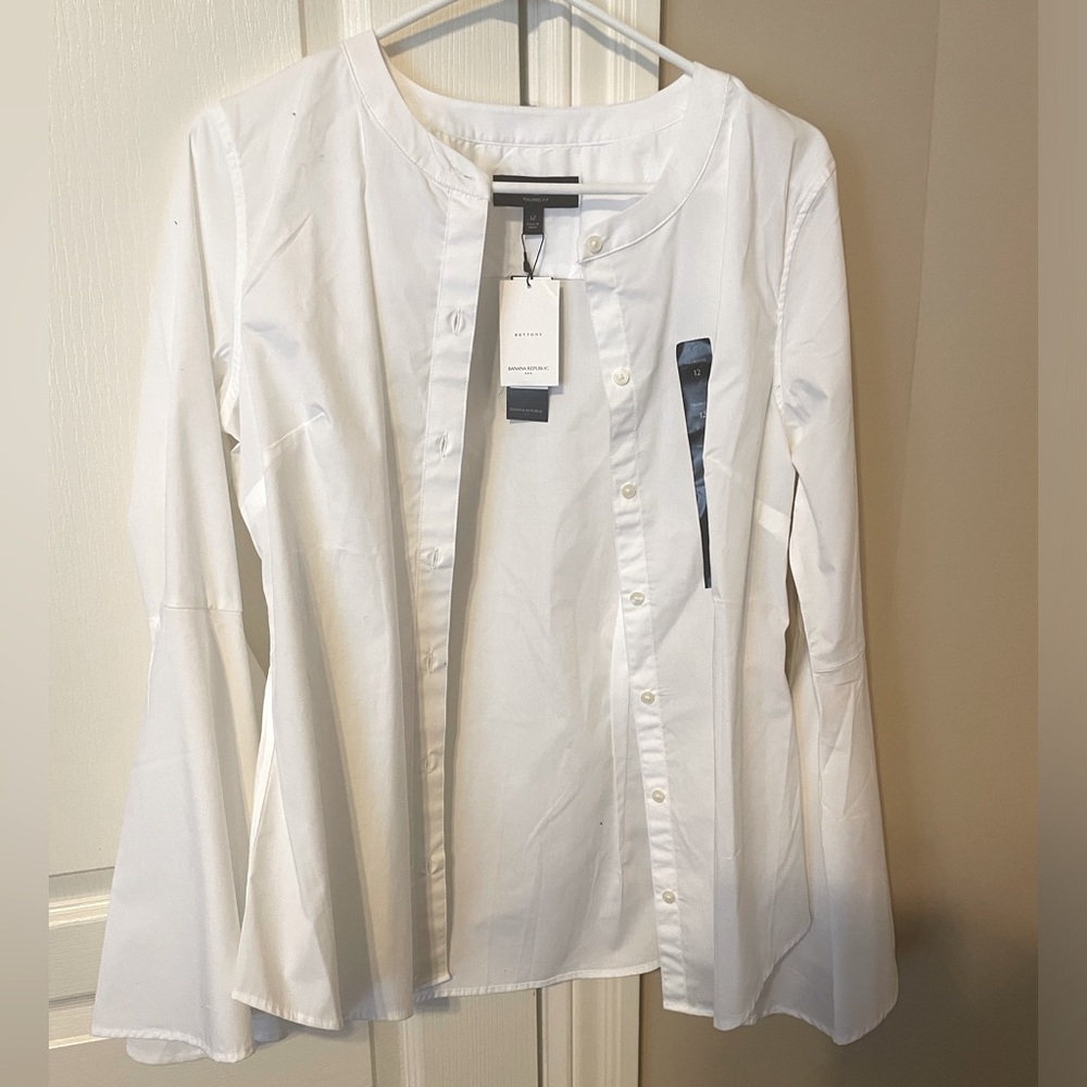 Tailored white shirt